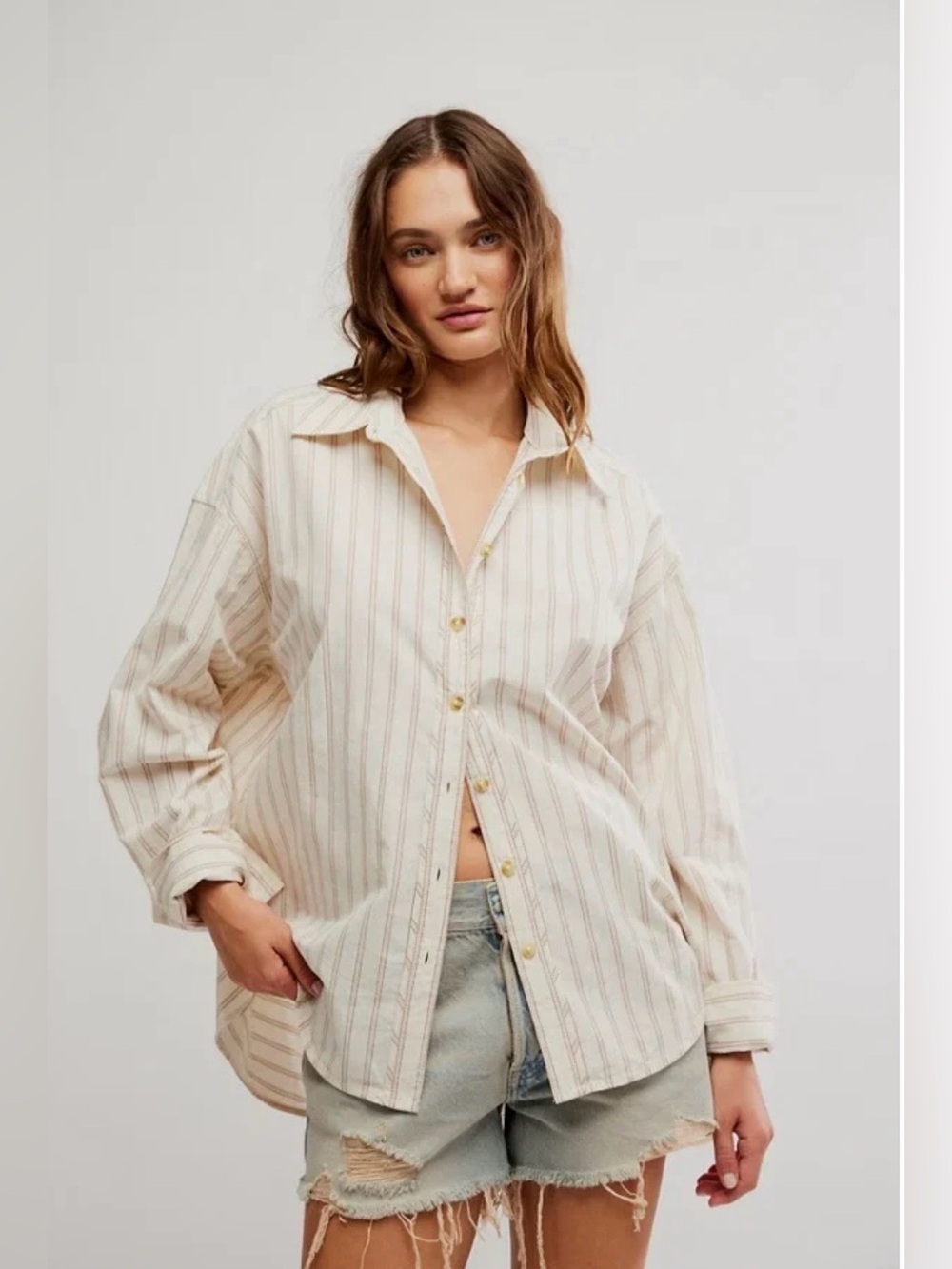 ▪️NWT We The Free Striped Varsity Vibes Shirt